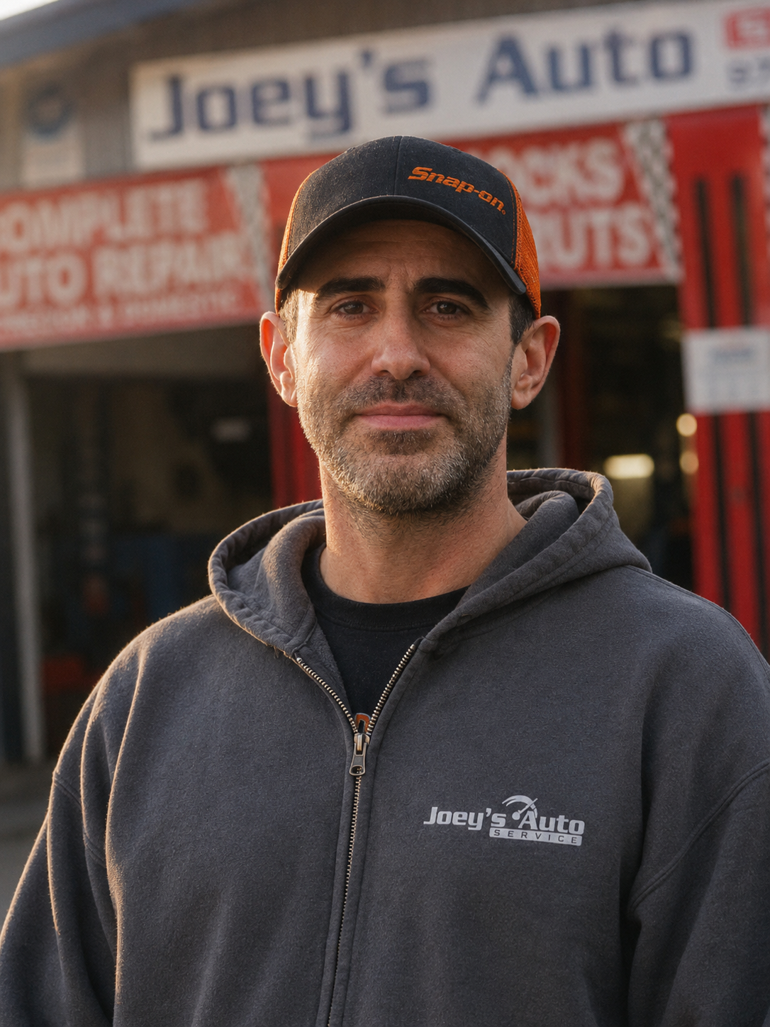 Joey Pezzino, owner of Joey's Auto Service